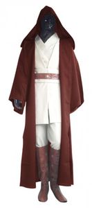 Deluxe Star Wars HERREN KOSTÜM Obi-Wan Kenobi Komplettset 9-teilig, Größe:M