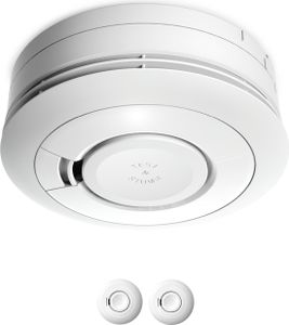 2x Ei Electronics Ei650 Rauchwarnmelder - Rauchmelder mit 10 Jahres Batterie - Bestnote Stiftung Warentest