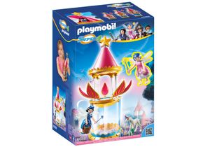 PLAYMOBIL 6688 - Zauberhafter Blütenturm mit Feen-Spieluhr und Twinkle