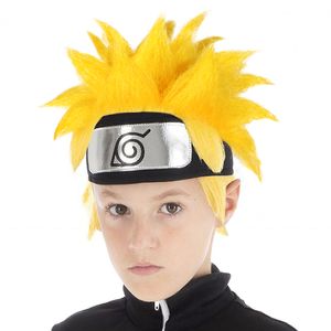Offizielle Naruto Shippuden-Kinderperücke gelb
