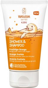 Weleda Kids 2in1 Shower & Shampoo Fruity Orange 150ml