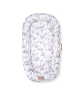 Babynest, Tragbares Nestchen Baby Kokon für Schlafen, Bezug 100% Baumwolle Kuschelnest Neugeborene, Babynestchen Bett für Mädchen & Junge B003 80x45
