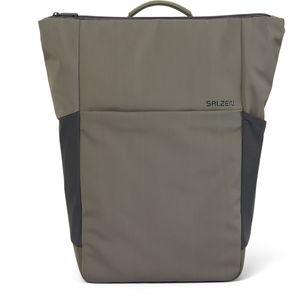 Salzen Laptop Rucksack Plain Backpack Sleek Line 15,6" olive grey