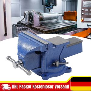 Präzisions Schraubstock drehbar 360° 6 inch 150mm Tischschraubstock Werkbank DHL