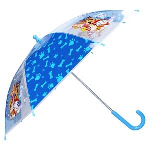 Paw Patrol Kinder Regenschirm Stockschirm, ∅ 72 cm, blau-transparent