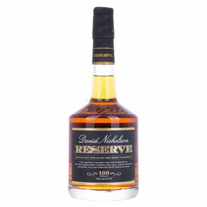 David Nicholson RESERVE Kentucky Straight Bourbon Whiskey 50 %  0,70 lt.