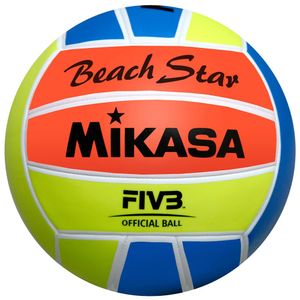 Mikasa Beach Star | Beachvolleyball | Neonfarben | Gr. 5 | 1633