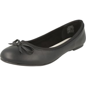 Jane Klain 221 794 Damen Sommer Schuhe Ballerinas mit Schleife black