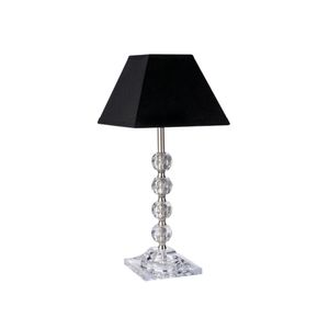 Massive 43208/30/10 Table lamp, Schwarz, Kunststoff, E14, 60W, 3.95 cm, 18 cm