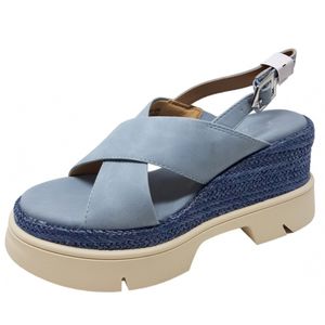 Bagatt Trish Damen Sandalette in Blau, Größe 40
