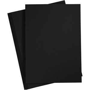 Creotime papier 21 x 29,7 cm 20 Stück 70 g rosa, Farbe:schwarz
