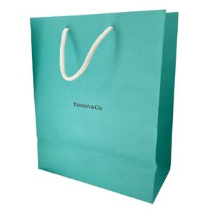 Tiffany & Co, Tiffany & Co., Large, Shopping Bag, Paper, Green