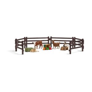 Schleich - Tierfiguren, Playset Streichelzoo; 21052