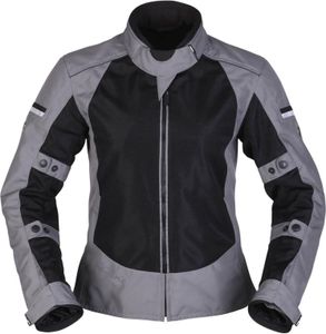 Modeka Jacke Damen Veo Air Lady Schwarz-Grau 42