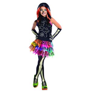 Monster High Skelita Calaveras Kostüm Kinder # Gr. L / 140-146 (8-10 J.)