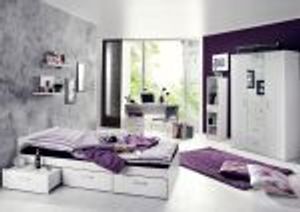 Jugendzimmer Berlin weiß matt 5 tlg EAN 4260498522767 Jugendzimmerset Kinderzimmermöbel komplett Jugendzimmer Berlin weiß matt 5 tlg EAN 4260498522767 Jugendzimmerset Kinderzimmermöbel komplett
