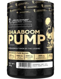 Kevin Levrone Shaaboom Pump Black Line 385 g Früchtepunsch / Trainingsbooster / Explosives Pre-Workout, entwickelt mit der Bodybuilder-Legende Kevin Levron
