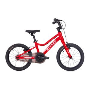 Kinderfahrrad ATTABO EASE 16" Rot - Sicheres, leichtes Fahrrad für 4-6 Jährige, ergonomisches Design, V-Brake TEKTRO Bremsen, Kenda Reifen