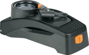 Fußtretpumpe SKS Airstep DIGI sw, mit Digitalmanometer AV/DV/SV