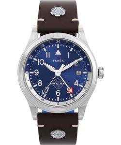 Timex Analog 'Waterbury Gmt X Pan Am' Herren Uhr  TW2W97300