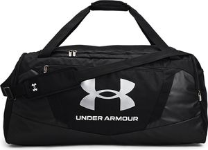 Under Armour UA Undeniable 5.0 Large Duffle Bag Black/Metallic Silver 101 L Športová taška
