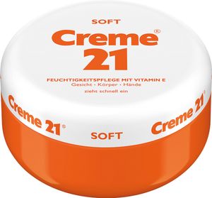4x Creme 21 SOFT 4x250ml Vitamin E Feuchtigkeitspflege für Gesicht Körper Körpercreme Hautpflege Hautcreme Gesichtscreme Tagescreme