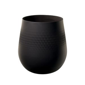 Villeroy & Boch Vase Manufacture Collier noir schwarz