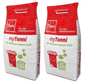 THEIS Bio- und Mülltonnenstreu My Tonni 10 Ltr 2 Stk/20 Ltr Sparpack