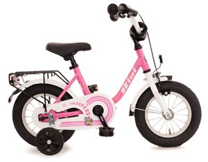 Kinderfahrrad 12 Zoll Fahrrad für Kinder Mädchen Mädchenfahrrad Kinderrad Pink