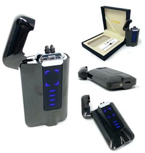 Elektrisches Feuerzeug ARC USB Feuerzeug Touch Sensor Flammenlos Lichtbogen Wind