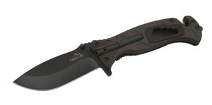 Cattara 13229 - Nůž zavírací BLACK BLADE s pojistkou 21,7cm
