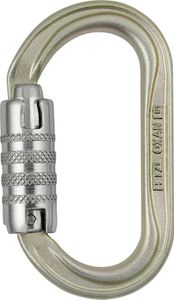 Petzl OXAN Karabiner oval : gold TRIACT-LOCK