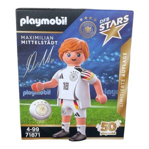 Playmobil Maximilian Mittelstädt 18 DFB Stars EM 2024 limitierte Auflage Spielfigur 71871 mit Ball