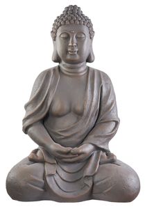 Schöner großer Buddha 70 cm Garten Deko Figur Skulptur Feng Shui