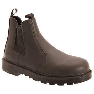 Pánské bezpečnostní boty Grafters Grinder / Dealer Boots DF746 (43 EUR) (Brown)