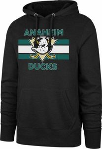 NHL Anaheim Ducks Hoody Vintage Burnside Kaputzenpullover hooded sweater Pullover Schwarz (L)