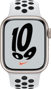 Apple Watch S7 Nike Alu 41mm Starlight (Platinum/Black)  LTE iOS