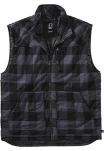 Pánská vesta Brandit Lumber Vest black/grey - XXL