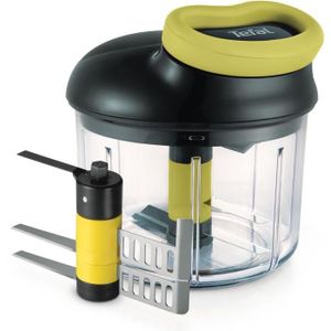 Tefal Mini Mincer ręczny z ostrzem do przecieru, 900 ml, zielony