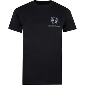 Black Panther - T-Shirt für Herren TV859 (S) (Schwarz)