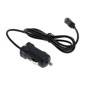 Premium Mini USB KFZ-Ladekabel 12V/24V mit TMC Antenne ersetzt Navigon E01020059 für Blaupunkt Travelpilot 40 50 51 52 70 72 Falk Lux 22 30 32 40 A-Rival CarCam, CarCam One, CarCam Small