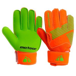 Brankárske rukavice Meteor Goalkeeper Junior Catch, veľkosť: 7 orange