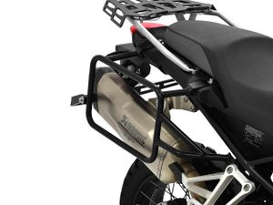 Ibex 10005018 Kompatibel/Ersatz für Kofferträgerset BMW F 750 GS BJ 2018-20 Schwarz