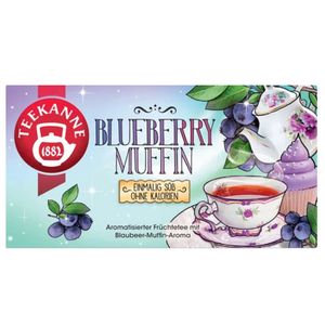 Teapot Blueberry Muffin Unique Słodka aromatyzowana herbata owocowa 41g