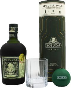 Botucal Reserva Exclusiva + Glas und Eiskugelform in Box 700ml 40% Vol.