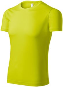 Uni Sport T-Shirt - Farbe: Neon Gelb - Größe: L