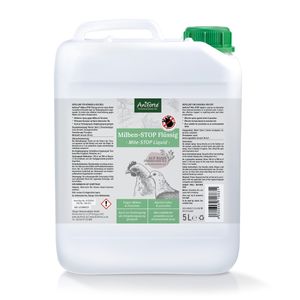 AniForte Milben-STOP Flüssig für Hühner & Geflügel 5 Liter - gegen Milben & Parasiten, bei akutem Befall & vorbeugende Maßnahme, effektive Abwehr