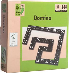 Natural Games Holz Domino, 55 Steine