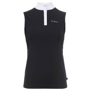 Cavallo Turniershirt Damen ärmellos black Sportswear FS 2024, Größe:42