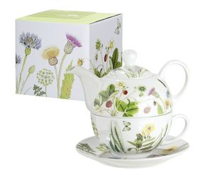 Gilde Porzell Tea for one "Wild Flowers" 49455